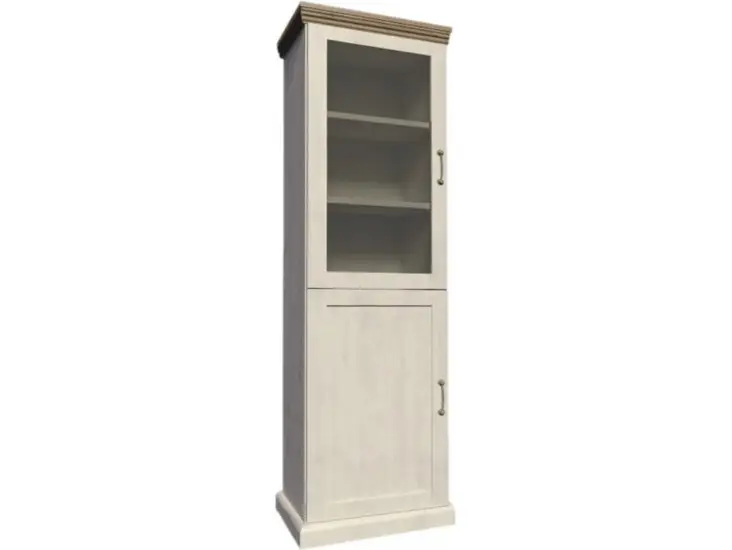 Bestseller Royal W1D vad tölgy vitrin