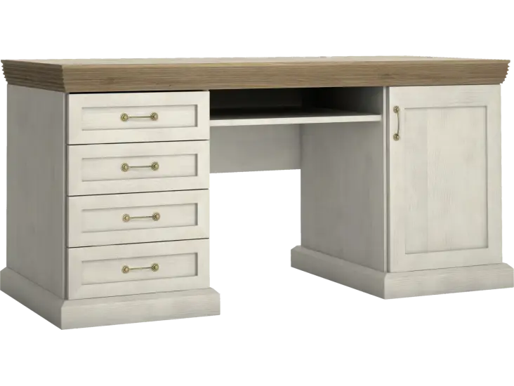 Royal B1 íróasztal (1470x800x550) vad tölgy Kihagyhatatlan ajánlat