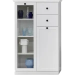 Szuper akció BRANDSON WN1D1W2S fehér vitrin