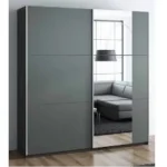 Vásárlói kedvenc Gardrób XVII/150 tükrös gardrób grafit