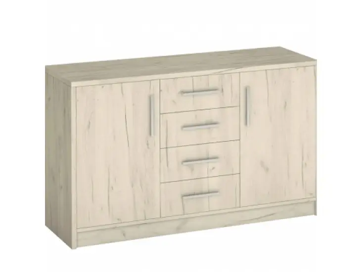 Biztonságos vásárlás Genewa 2 komód 2D4S craft tölgy