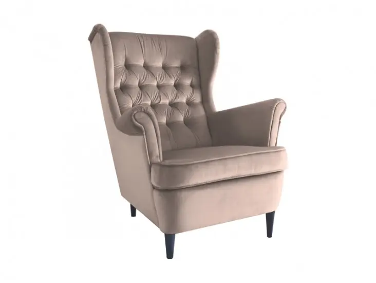 Harry Velvet fotel bézs bluvel 28/ wenge Rendeld meg most