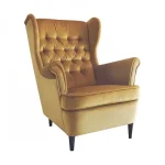 Harry Velvet fotel sárga bluvel 68/ wenge Exkluzív ajánlat