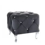 Azonnal elérhető Hestia K Velvet puff fekete bluvel 19/ ezüst