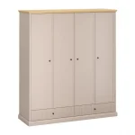 Árcsökkenés Idello SZ4D2S gardrób szekrény kőtölgy/ taupe