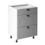 Legkelendőbb Linea D60S3 - alsó 600-as 3 fiókos szekrény