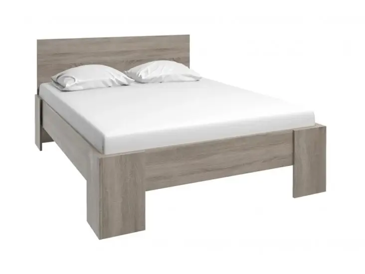 Biztonságos vásárlás Montana L2 180-as ágy ágyráccsal szarvasgomba tölgy