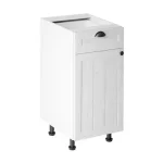 Outlet Prowa D40S1 - alsó 400-as 1 ajtós-1 fiókos szekrény balos konyha