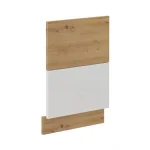 Niki 28. konyha mosogatógép ajtó ZM 446x570cm fényes fehér/artisan tölgy Biztonságos vásárlás