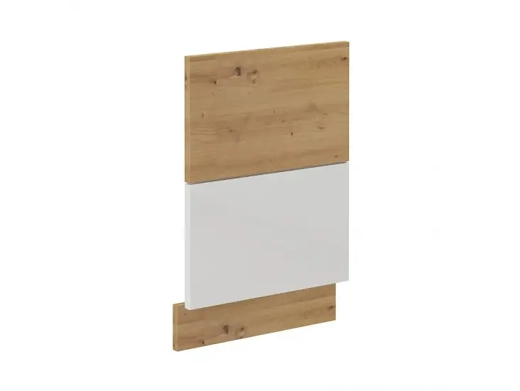 Niki 28. konyha mosogatógép ajtó ZM 446x570cm fényes fehér/artisan tölgy Biztonságos vásárlás