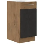 Vedd meg most Niki 29. konyha 40 D 1F BB 40x82x52cm matera/lancelot tölgy (munkalap nélkül)