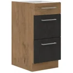 Niki 29. konyha 40 D 3S BB 40x82x52cm matera/lancelot tölgy (munkalap nélkül) Olcsóbb