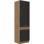 Niki 29. konyha 60 LO-210 2F 60x210x57cm fényes fehér/artisan tölgy Legjobb ár