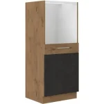 Utolsó esély Niki 29. konyha 60 DP-145 1F BB 60x145x57cm matera/lancelot tölgy (munkalap nélkül)