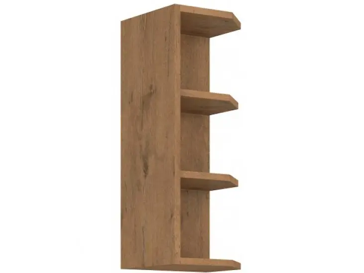 Utolsó esély Niki 30. konyha 30 G-72 ZAK 30x71,5x30cm fényes fehér/lancelot tölgy
