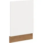 Outlet Niki 30. konyha mosogatógép ajtó ZM 446x570cm fényes fehér/lancelot tölgy