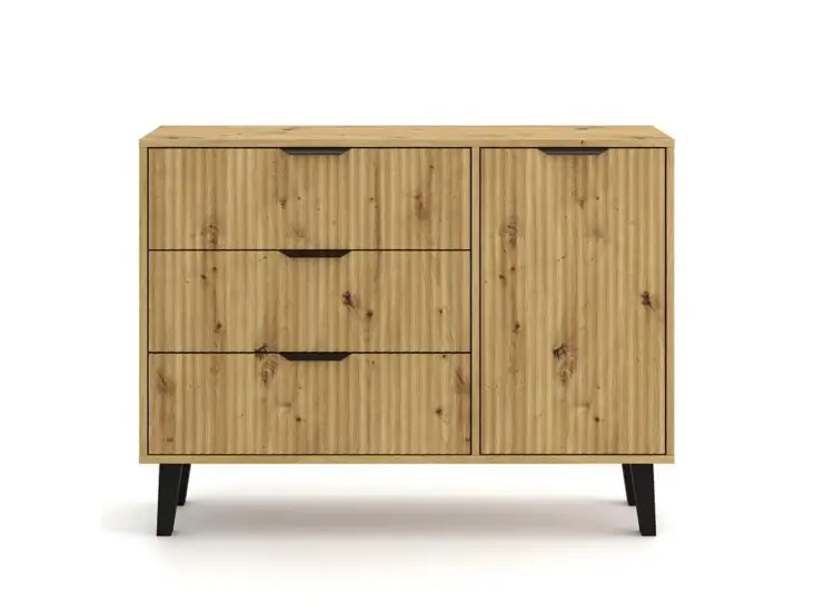 Bestseller Borg Duo K1D3S komód artisan tölgy