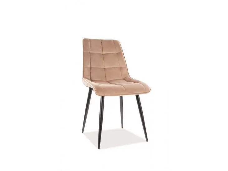 Legnépszerűbb Chic Velvet étkező szék fekete láb/ bézs bluvel 28
