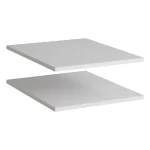 Kiárusítás Combo R06-PK-S1D - 2 db. polc S1D-515 platina fehér