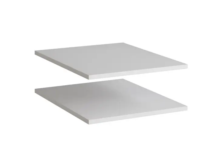 Kiárusítás Combo R06-PK-S1D - 2 db. polc S1D-515 platina fehér