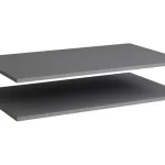 Gyors szállítás Combo R06-PK-S2D - 2 db. polc S2D-1028 menhetten szürke