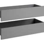 Biztonságos fizetés Combo R06-SZL-NAK-S2D - 2 db. fiók S2D-1028 menhetten szürke