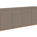 Végkiárusítás Complex K4D2S komód szürke