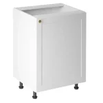 Linea fehér konyha D60-P/L - alsó 600-as 1 ajtós szekrény Szezonális akció