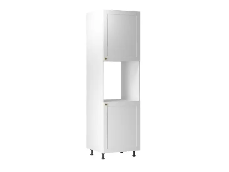 Linea fehér konyha D60P - 60-as magas szekrény sötőbeép. és cargo kosárral Vedd meg most
