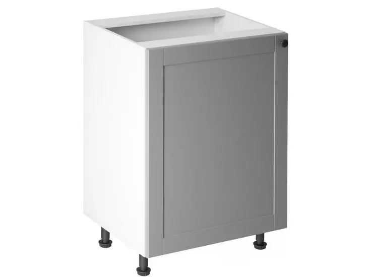 Linea D60-P/L - alsó 600-as 1 ajtós szekrény Kedvezményes ár
