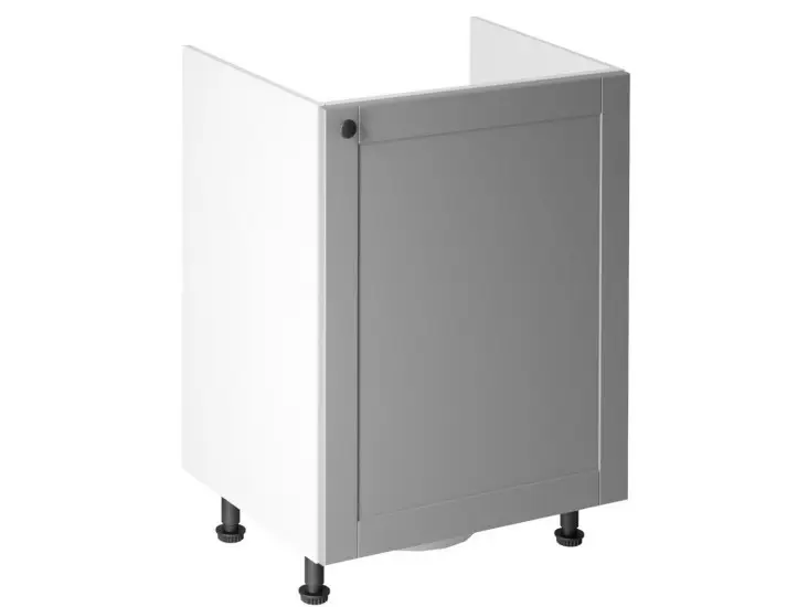 Olcsóbb Linea D60Z-P/L - alsó 600-as 1 ajtós mosogatós szekrény