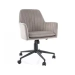 Alacsony ár Q-886 Velvet forgószék sötét bézs Bluvel 40