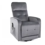 Akciós ár Otus II Velvet relaxfotel szürke Bluvel 14