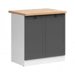 Expressz kézbesítés Junona Line D2D/80/82_ZBL konyha grafit/ fehér