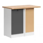 Junona Line DNW/100/82_P_ZBL konyha grafit/ fehér Outlet