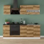 Junona Line JUNONA_2/220_BBL konyha világos delano tölgy/ fehér Legkelendőbb