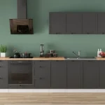 Szuper ajánlat Junona Line JUNONA_2/300_ZBL konyha grafit/ bernstein tölgy