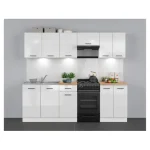 Azonnal elérhető Junona Line JUNONA_MODUL_WER_2/230_BBL konyha fényes kréta/ fehér