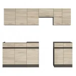 Junona Line JUNONA_MODUL_WER_2/230_ZBL konyha sonoma/ wenge Gyors kiszállítás