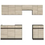 Akciós ár Junona Line JUNONA_MODUL_WER_2/240_ZBL konyha sonoma/ wenge