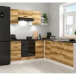 Junona Line JUNONA_NAR4_P_ZBL konyha világos delano tölgy/ fehér Outlet