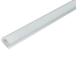 ELM718/1 ALUMINIUM PROFIL LED SZALAGHOZ, MATT TAKARÓPROFIL, FELÜLETRE SZERELHETŐ 1 M Újdonság