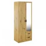 Kami tükrös gardróbszekrény SZL2D2S artisan tölgy Outlet