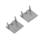 Csak ma EL-28ECCR END CAP FOR PROFILE EL-28CR, SILVER, SET