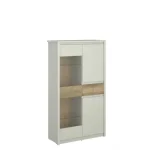 Karin W2D1W1S vitrin evok tölgy/ kasmír Outlet