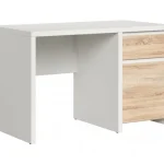 Alacsony ár Kaspian BIU1D1S/120 íróasztal sonoma/ fehér