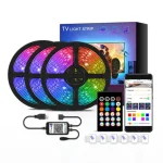 Nézd meg most BLUETOOTH 5V TV LED SZALAG 3 MÉTER USB-VEL, KÉSZLET