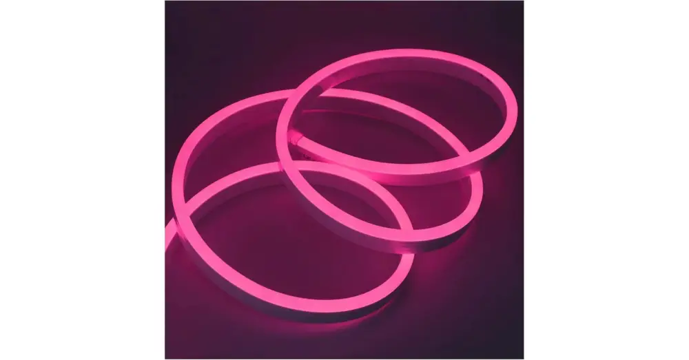 Biztonságos fizetés LED szalag neon flex pink, 5m, IP65,12V DC, 6W/fm, 300lm/m, 120LED/m, SMD2835,