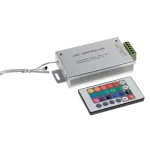 VEZÉRLŐ RGB LED SZALAGHOZ INFRAVÖRÖS VEZÉRLŐVEL - 24 GOMB 12V 12A Szuper akció