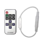 RF MINI DIMMER FOR LED STRIP 5A(72W) 12VDC Szezonális akció